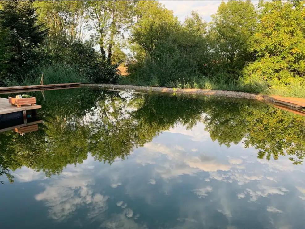 Ecolieu Le Chant Du Temps Bed & Breakfast Saint-Usuge Dış mekan fotoğraf